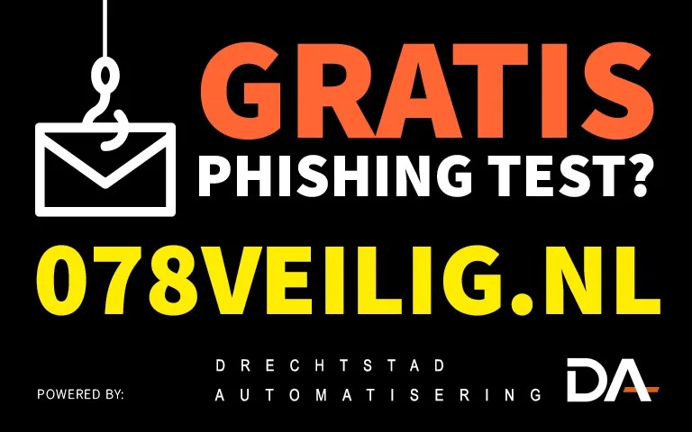 Actie: Gratis phishingtest voor alle ondernemers in de Drechtsteden.